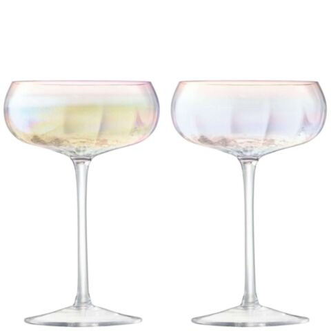 Pearl Champagnecoupe 300 ml Set van 2 Stuks