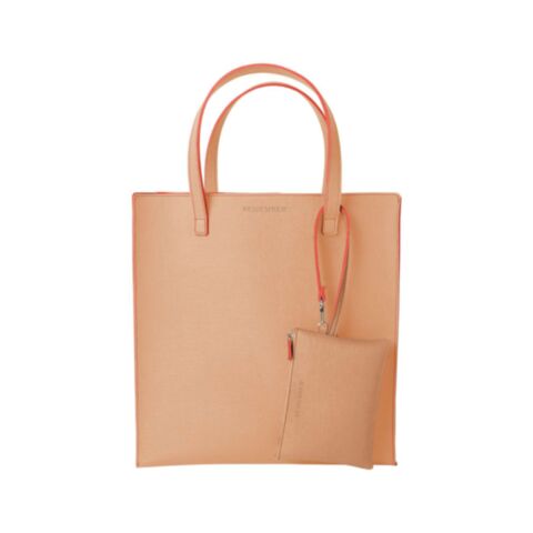 Shopper met Tasje Terracotta