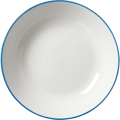 Adela Soepbord Ø 20 cm Rand Blauw