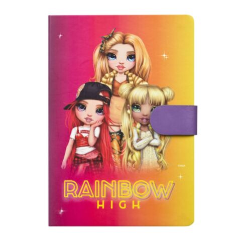 Rainbow High Notitieboek met Magnetische Sluiting