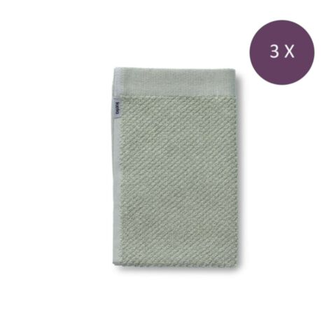 Lavinia Gastendoek Light Grey 30x50 cm Set van 3 Stuks