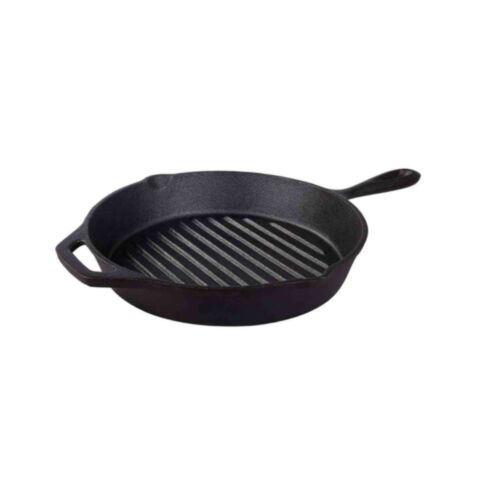 Black Grillpan Ø 28 cm Gietijzer