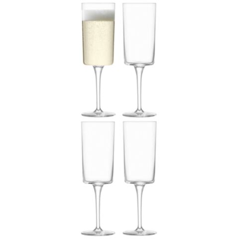 Gio Champagne Flute 210 ml Set van 4 Stuks