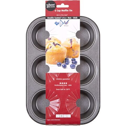 Essentials Non Stick Select Muffinvorm voor 6 Stuks