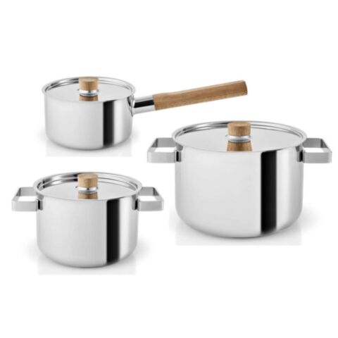 Nordic Kitchen Pannenset Set van 6 Stuks