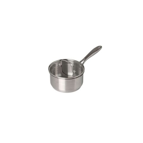Infinity Steelpan met Schenktuit en Vergietdeksel &Oslash;&nbsp;16 cm 1,25 liter