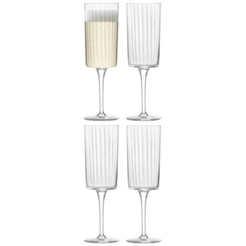 Gio Line Champagne Flute 210 ml Set van 4 Stuks