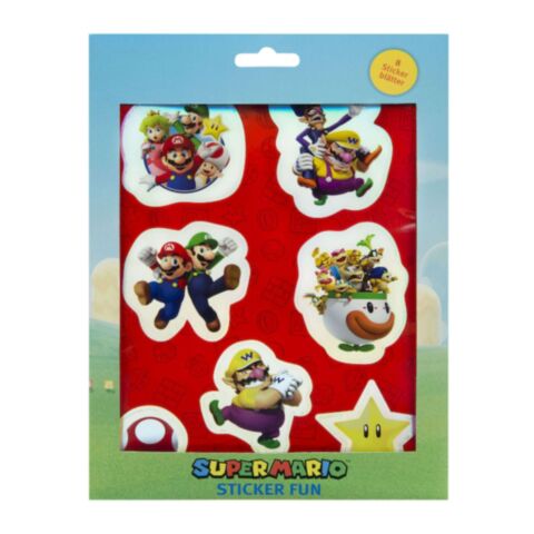 Super Mario Stickerfun 200 Stuks