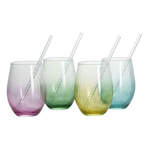 Spritz Cocktailglas 470 ml Set van 8 Stuks Colour Edition