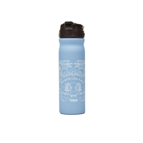 Dutchies Drinkfles met Rietje 500 ml Ocean