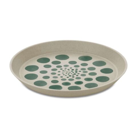 Connect Bord ø 20,5 cm Monstera Dots Set van 4 Stuks