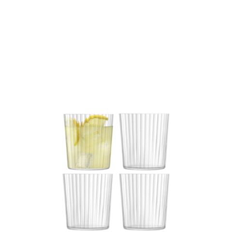 Gio Line Tumbler Glas 390 ml Set van 4 Stuks