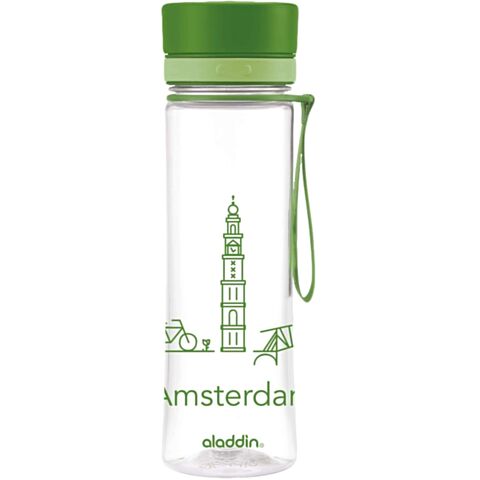 Aveo Waterfles 600 ml Amsterdam City Print