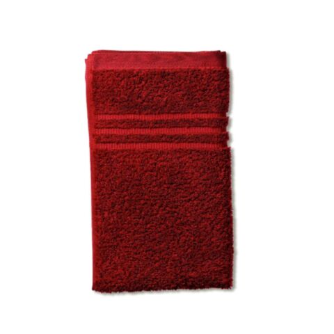 Leonora Gastendoek Velvet Red 30x50 cm Set van 3 Stuks