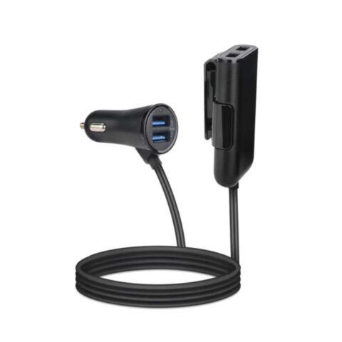 SmartCharge Autolader met Extender 4x USB 2,4A