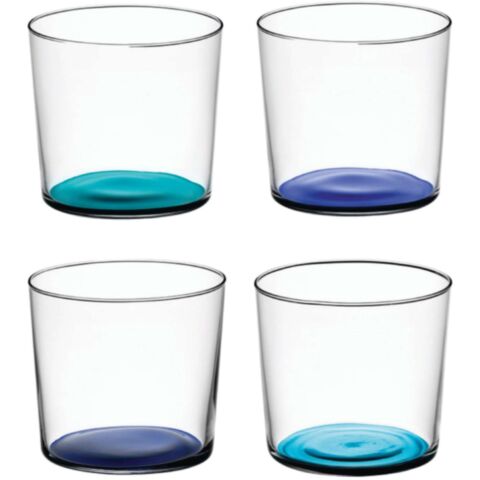 Coro Tumbler Glas 310 ml Set van 4 Stuks Assorti