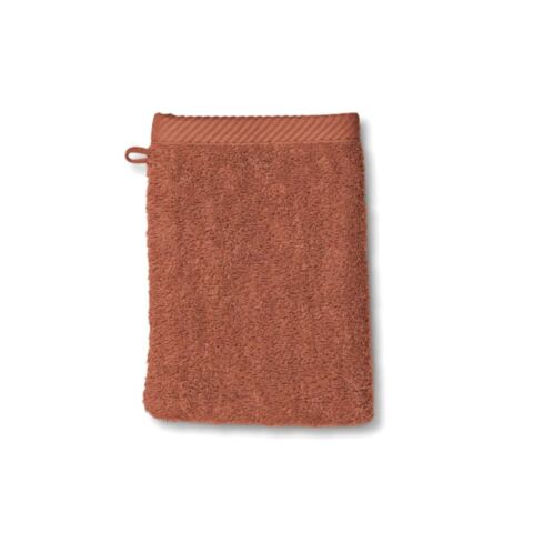 Ladessa Washandje Rust Red 15x21 cm Set van 3 Stuks