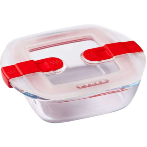 Cook & Heat Voedselcontainer Vierkant met Deksel 14 x 12cm