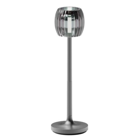Hari Bistro Lamp H 22,5 cm Waves Gun Metal
