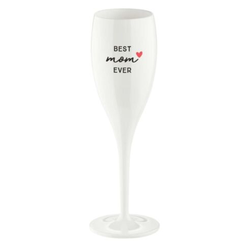 Superglas Cheers No. 1 Champagneglas Best Mom Ever