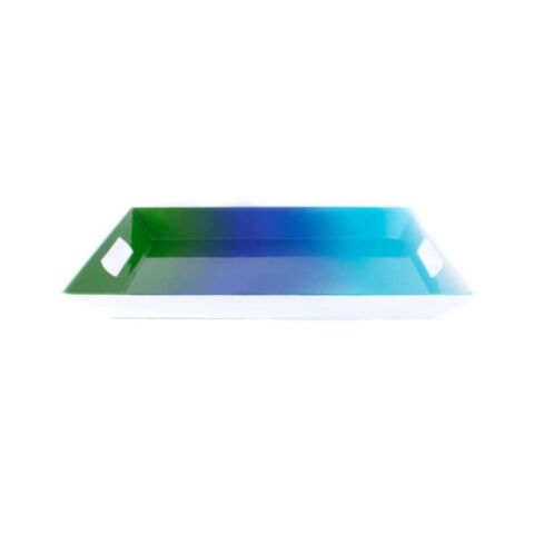Dienblad 49x36 cm Blue Ombre