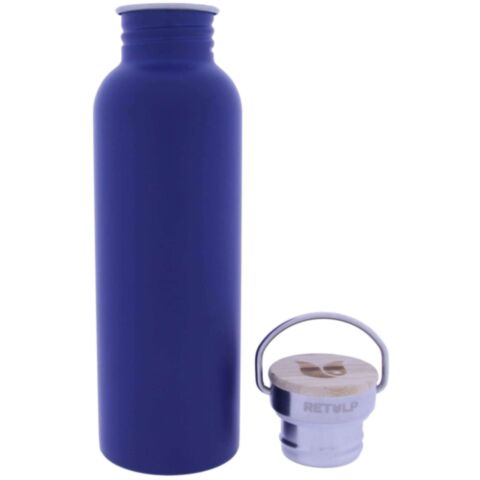 Urban Drinkfles met Bamboe Dop 750 ml Deep Ocean Blue