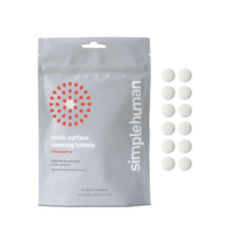 Schoonmaaktabletten Set van 12 Stuks Citrus Grapefruit