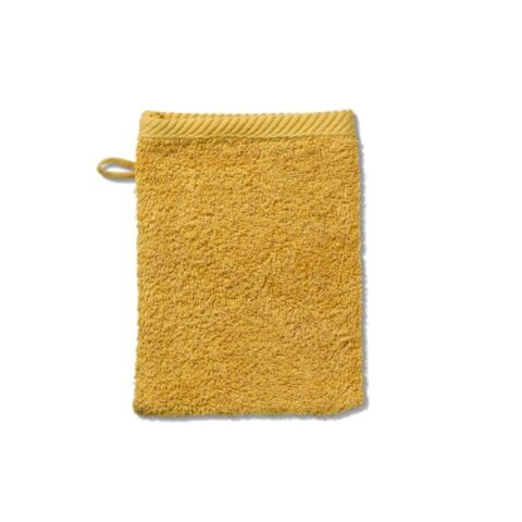 Ladessa Washandje Curry Yellow 15x21 cm Set van 3 Stuks