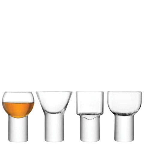 Boris Likeurglas 60-90 ml Set van 4 Stuks Assorti