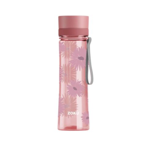 Drinkfles 600 ml Pink Floral