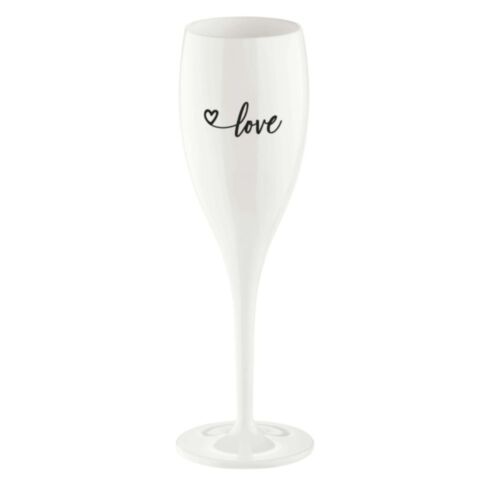 Superglas Cheers No. 1 Champagneglas Love 2.0