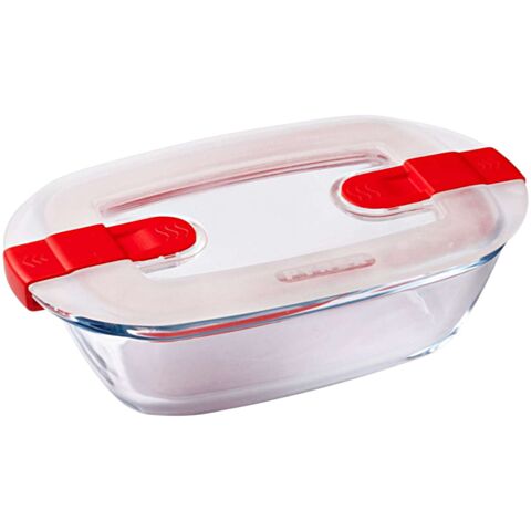 Cook & Heat Voedselcontainer Rechthoek met Deksel 17 x 10cm