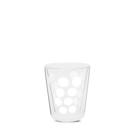 Dot Dot Dubbelwandig Glas Koffie 200 ml