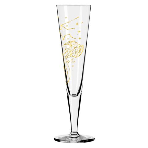 Astrologie Champagneglas Nr.1 Wassermann Mubaza 205 ml