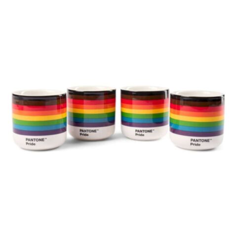 Cortado Beker Dubbelwandig 170 ml in Giftbox Set van 4 Stuks - Pride