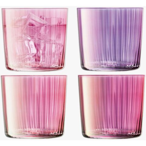 Gems Tumbler Glas 310 ml Set van 4 Stuks Assorti