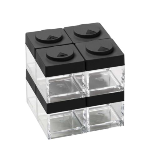 Brickstore Kruidenpotjes met Strooideksel Set van 8 Stuks