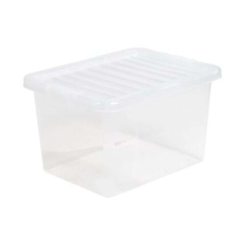 Whitefurze Crystal box and lid 25L