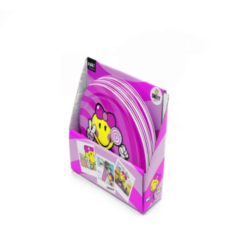 POS Display Smiley Algemeen Kinderen Girl Ontbijtbord 20 cm