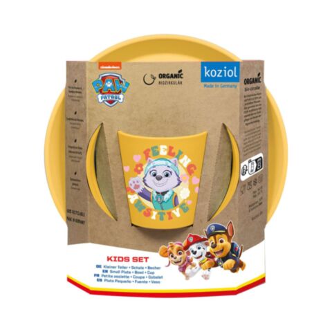 Connect Set Beker Schaal en Bord Grow Paw Patrol