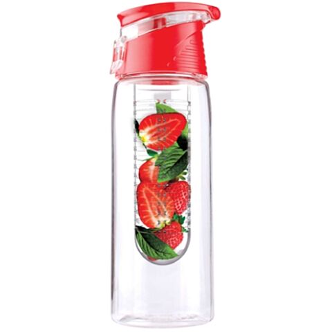 Drinkfles Infuse Flavour It 2 Go Transparant 600 ml