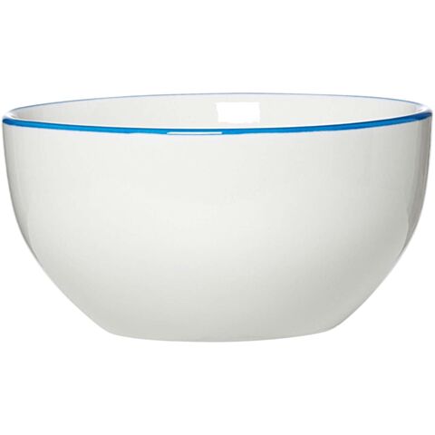 Adela Mueslischaaltje Ø 15 cm Rand Blauw