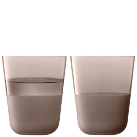 Arc Contrast Drinkglas 380 ml Set van 2 Stuks Earth