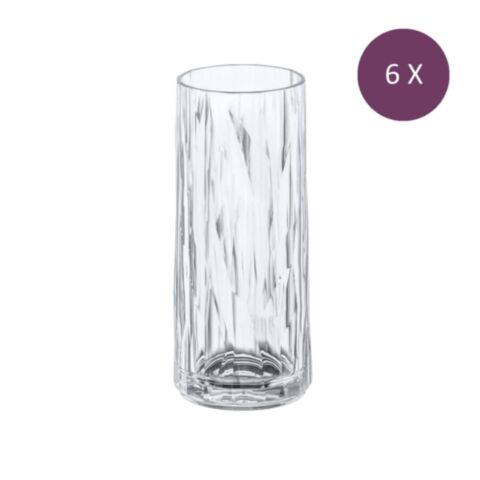 Superglas Club No. 03 Longdrinkglas 250 ml Set van 6 Stuks