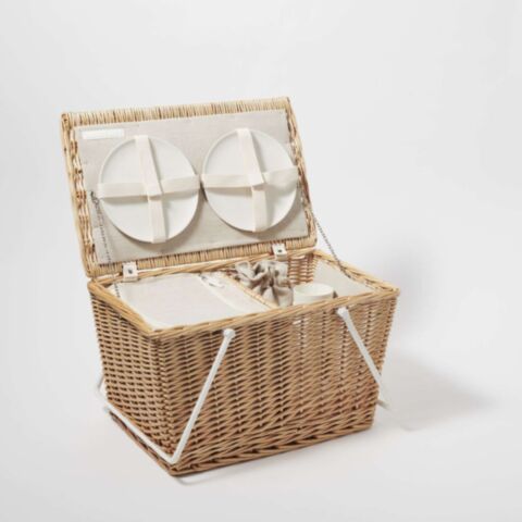 Picnic Mand en Koeler met accessoires 37 liter