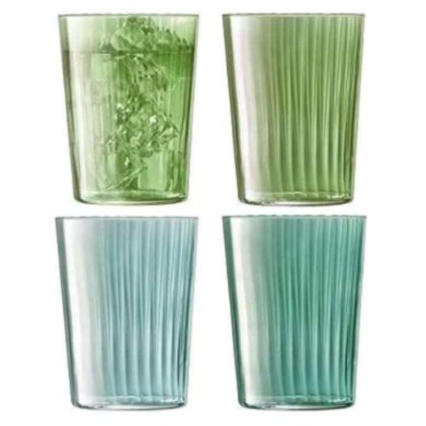 Gems Tumbler Glas 560 ml Set van 4 Stuks Assorti