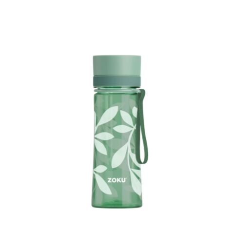 Drinkfles 400 ml Green Leaf