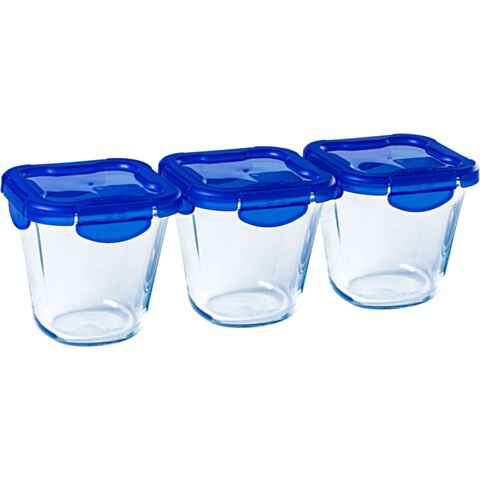 Cook & Go Lunchbox met Deksel 800 ml Set van 3 Stuks