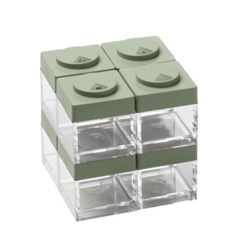 Brickstore Kruidenpotjes met Strooideksel Set van 8 Stuks