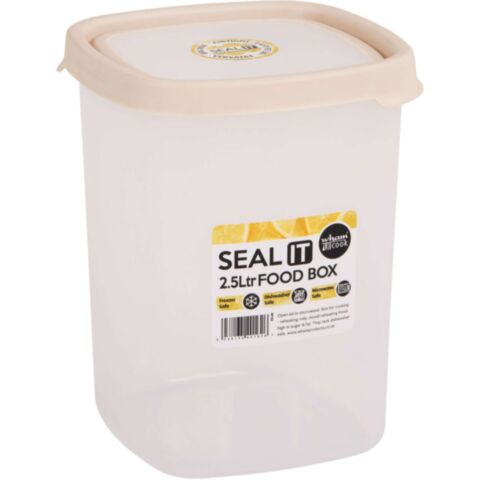 Opbergbox Seal It 2,5 liter Set van 2 Stuks